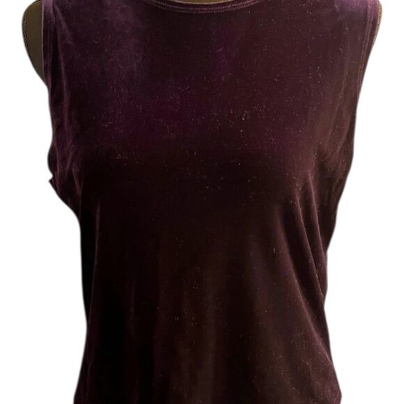 Kasper & Co. ASL Sleeveless Velvet Top | Size M | NWT - Picture 5 of 10